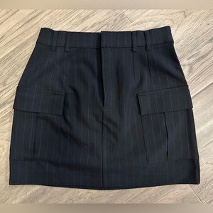 Zara Black mini  skirt with pocket details